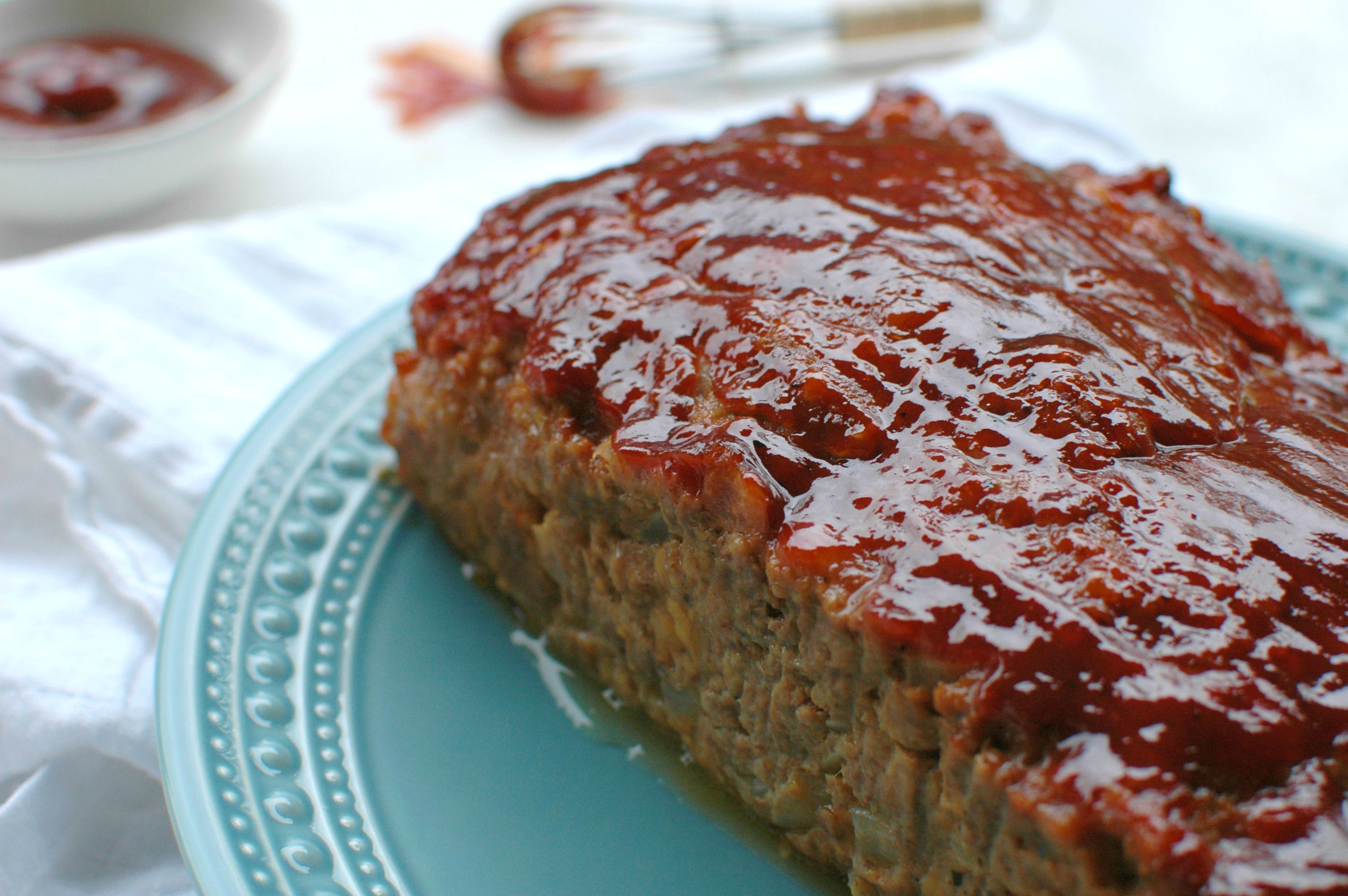 BBQ Cheddar Meatloaf - For The Love Of Gourmet