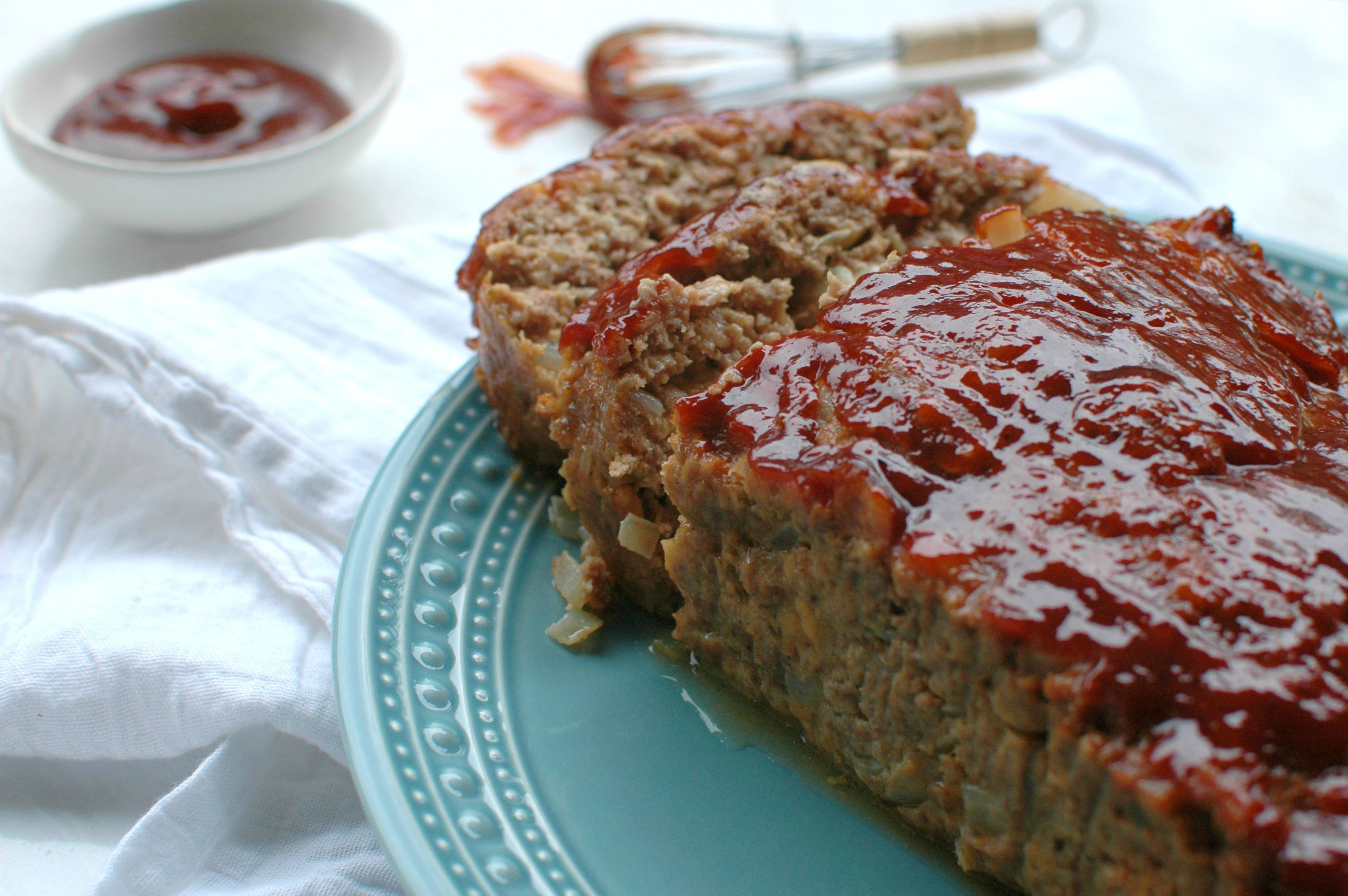 BBQ Cheddar Meatloaf - For The Love Of Gourmet