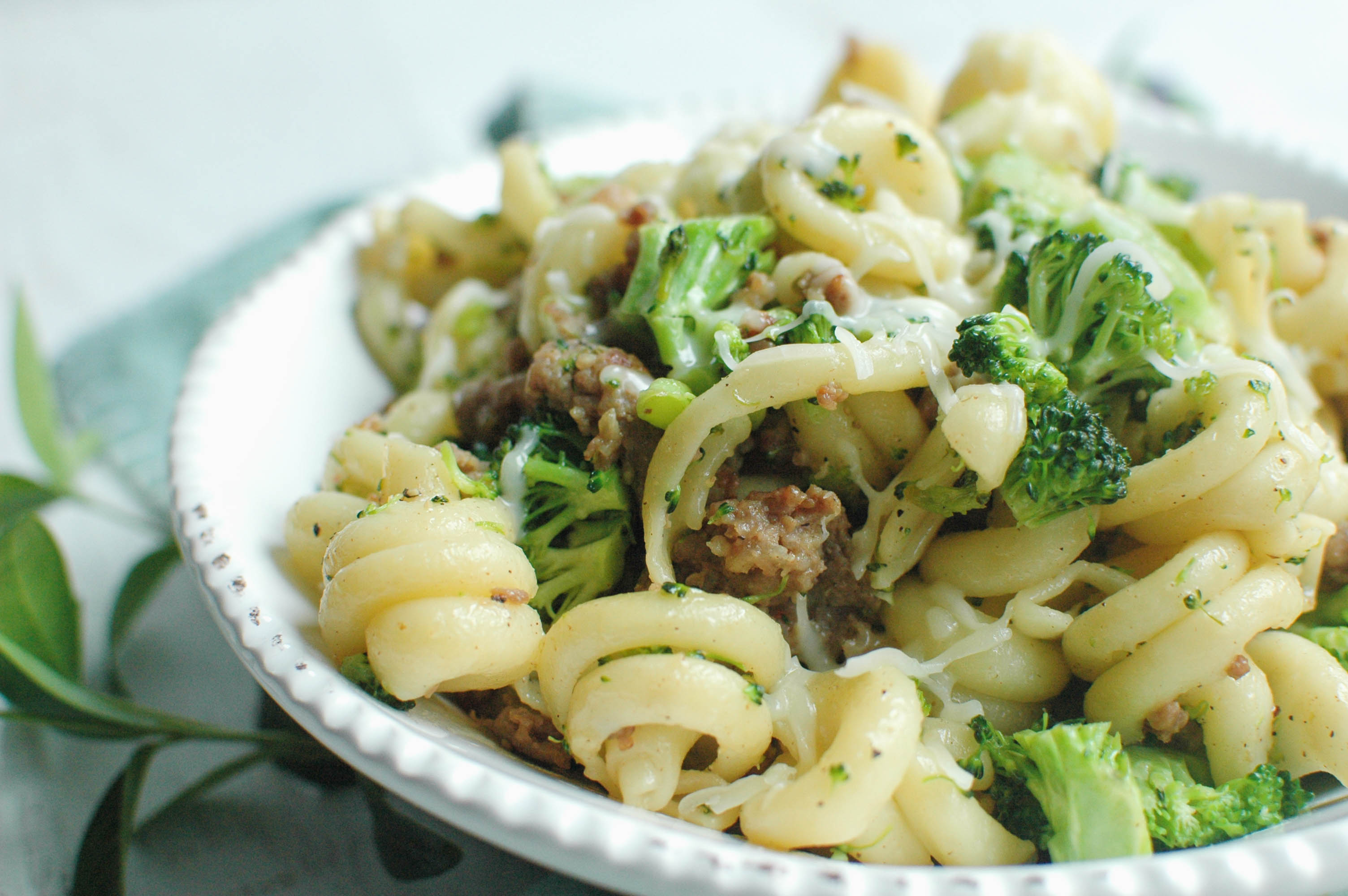 Sausage And Broccoli Pasta - For The Love Of Gourmet