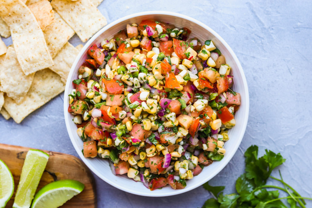 Roasted Corn Salsa - For the Love of Gourmet