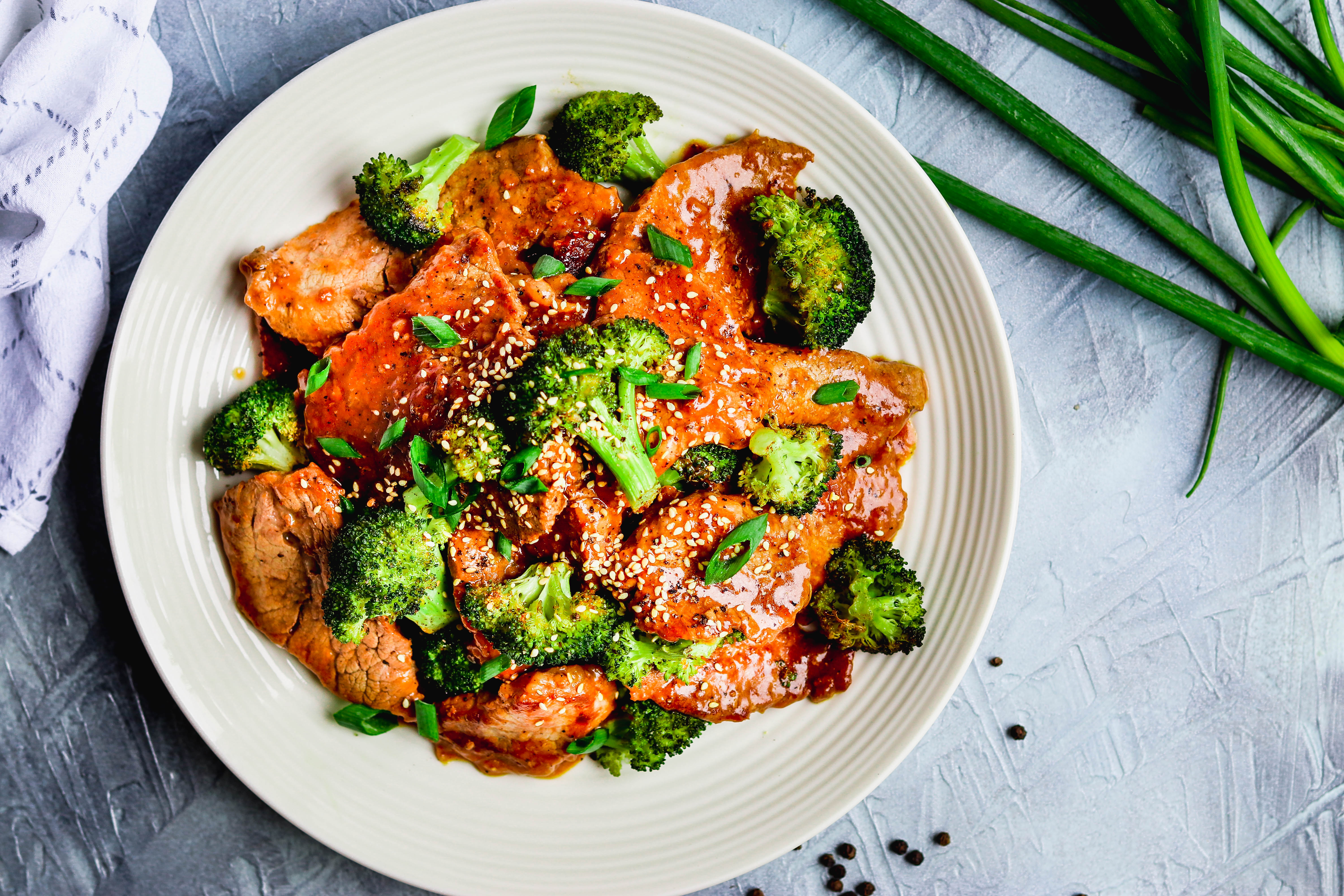 Black Pepper Beef And Broccoli - For The Love Of Gourmet