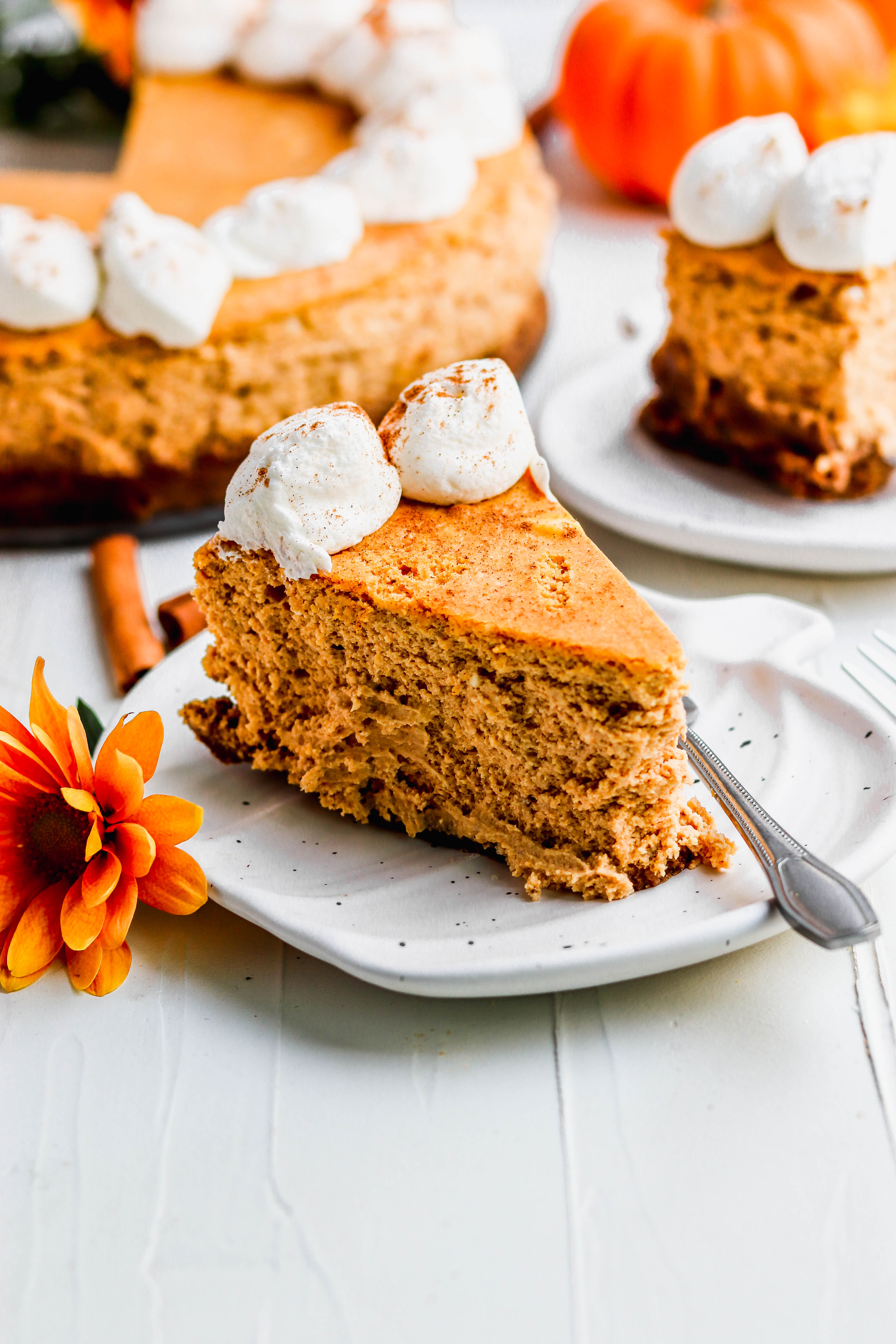 The Best Pumpkin Cheesecake - For The Love Of Gourmet