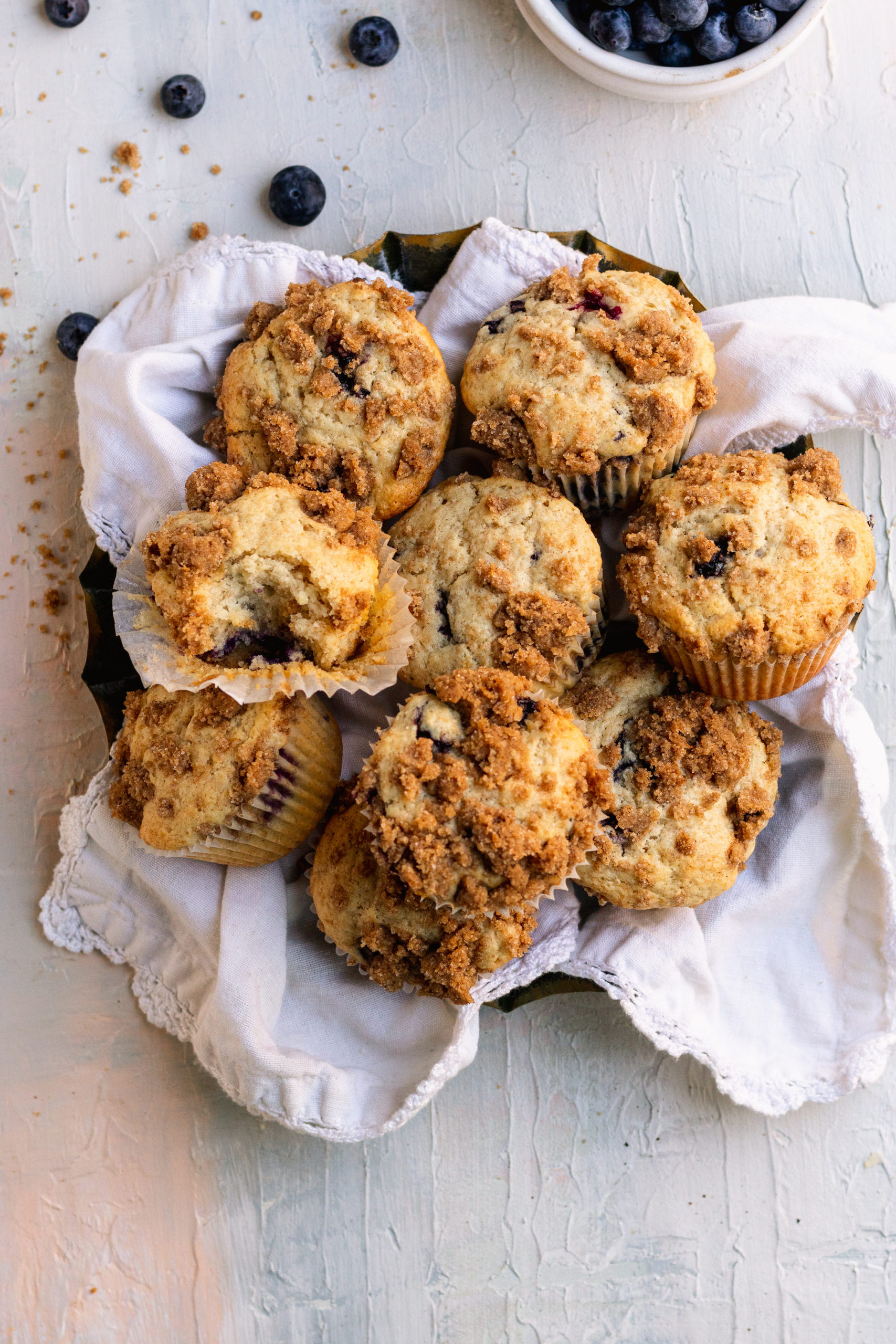 Sourdough Discard Blueberry Muffins - For The Love Of Gourmet