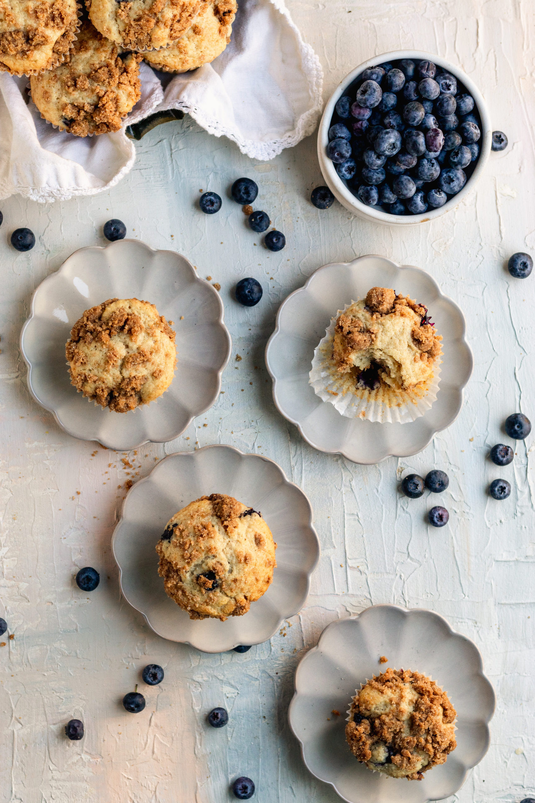 Sourdough Discard Blueberry Muffins - For The Love Of Gourmet