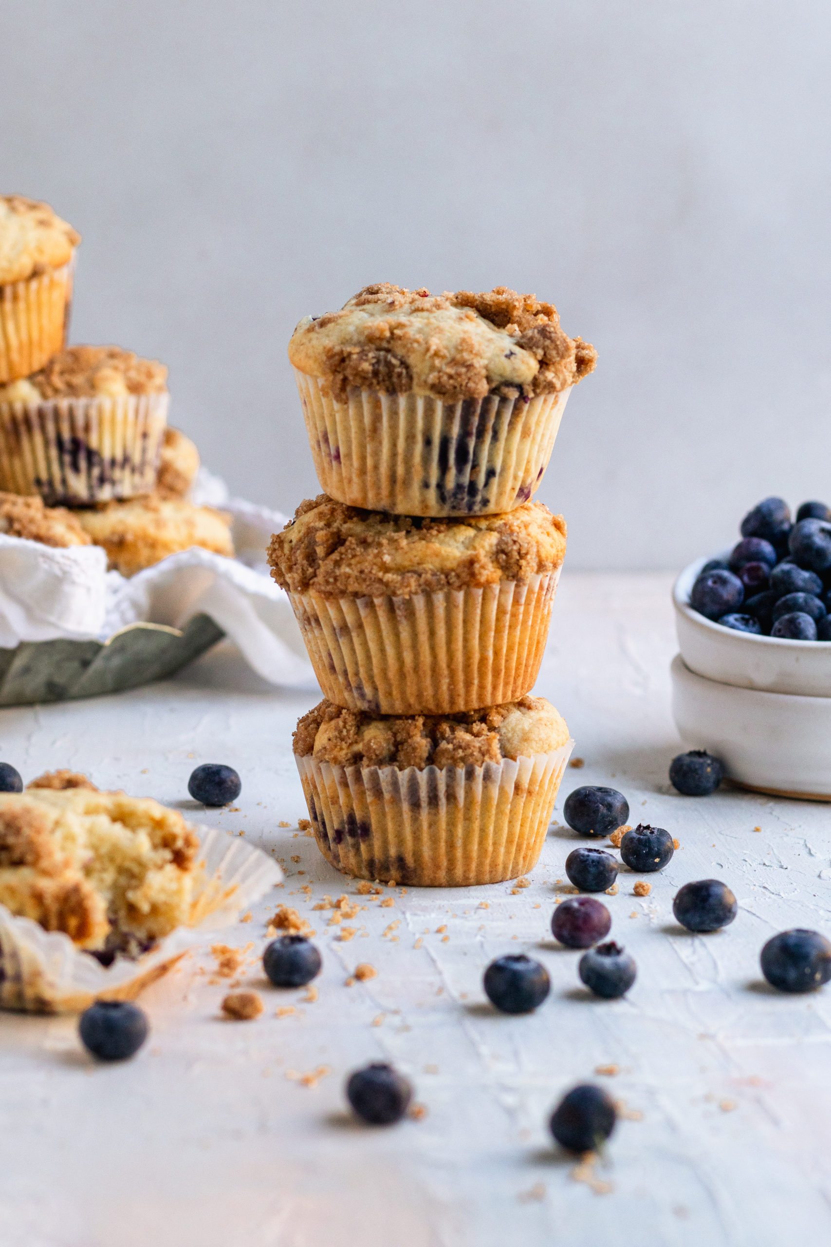 Sourdough Discard Blueberry Muffins - For The Love Of Gourmet