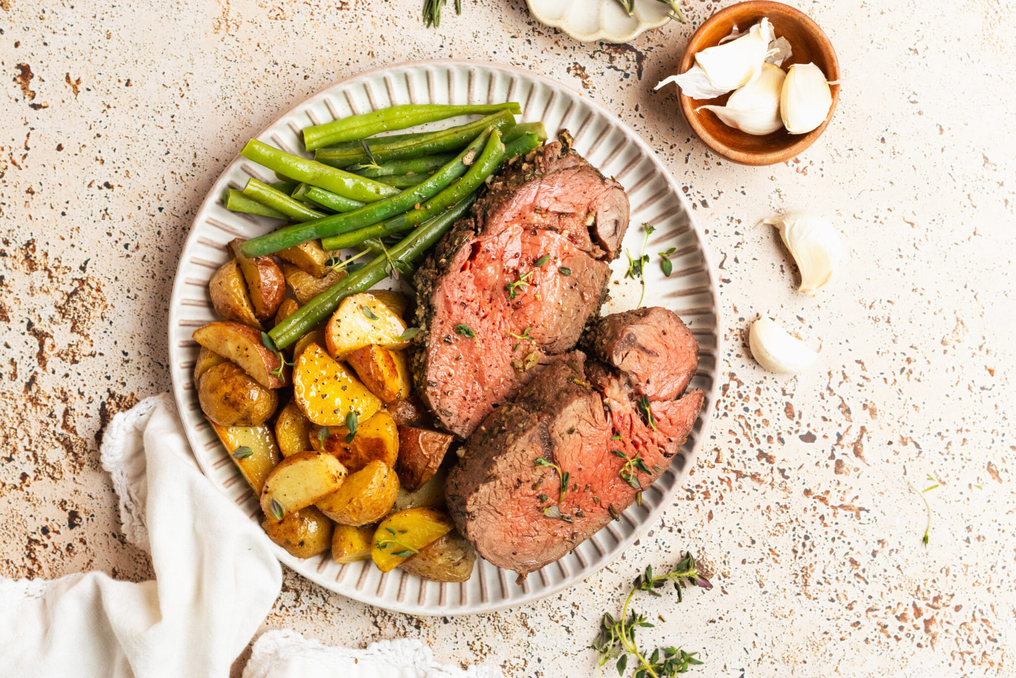 Garlic and Herb Beef Tenderloin - For the Love of Gourmet